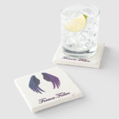 Forever Fallen Wings Onderzetter Design (Zijkant)