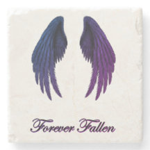 Forever Fallen Wings Onderzetter Design