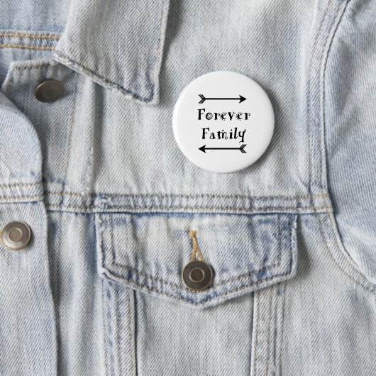 Forever Familie - Adpotiondesign Ronde Button 5,7 Cm (In situ)