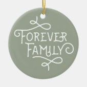 Forever Family Custom Tree Ornament (Voorkant)