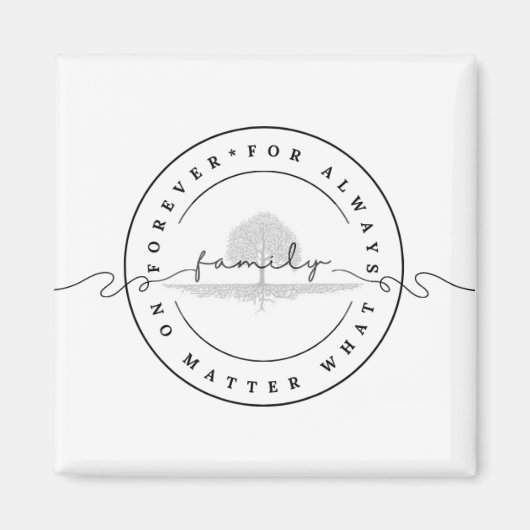 Forever Family Magnet (Voorkant)