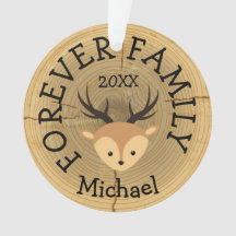 Forever Family Woodland Deer Adoption Gift