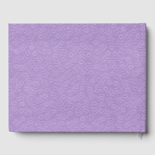 FOREVER Floral Text For Wedding Gastenboek (Achterkant)