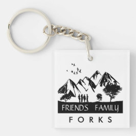 Forever Forks Sleutelhanger