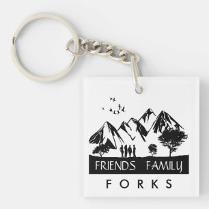 Forever Forks Sleutelhanger