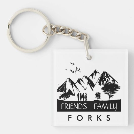 Forever Forks Sleutelhanger (voorkant)