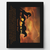 Forever Free Horse Memorial Fotoplaat (Voorkant)