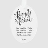 Forever Friends 2 Beach Babes Ornament (achterkant)