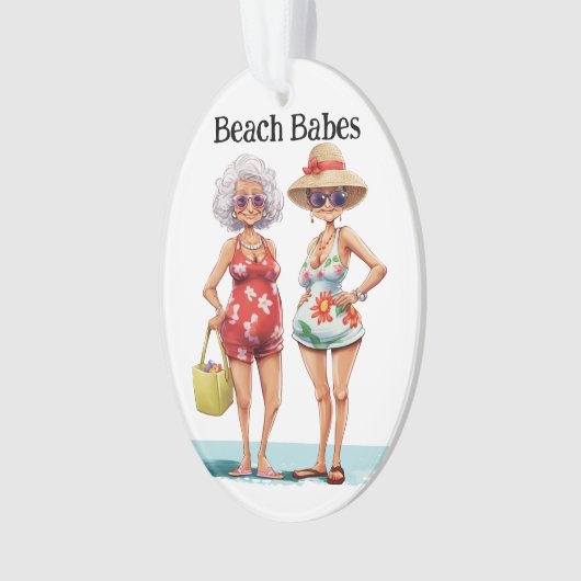 Forever Friends 2 Beach Babes Ornament (voorkant)