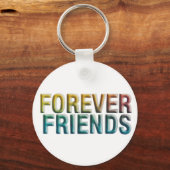 Forever Friends Aluminium Circle Sleutelhanger (Achterkant)