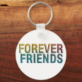 Forever Friends Aluminium Circle Sleutelhanger (Voorkant)