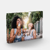 Forever Friends Black Hand Lettered Overlay Custom Fotoblokken (Links)