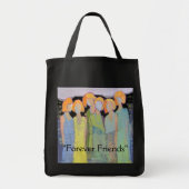 "Forever Friends"-Canvas tas (Voorkant)