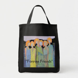 "Forever Friends"-Canvas tas