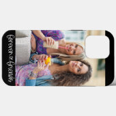 Forever Friends Heart Typografie Case-Mate iPhone Case (Achterkant (horizontaal))