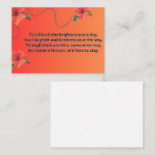 Forever Friends Kaart Notitiekaartje (Voorkant / Achterkant)