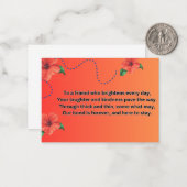 Forever Friends Kaart Notitiekaartje (Voorkant / Achterkant in situ)