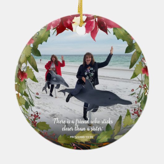 Forever Friends Keramisch Ornament (Achterkant)