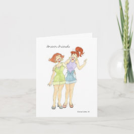 Forever Friends Noteer een lege Kaart