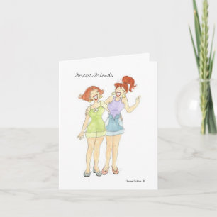 Forever Friends Noteer een lege Kaart