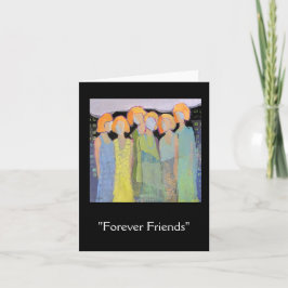 "Forever Friends" Opmerking Kaart