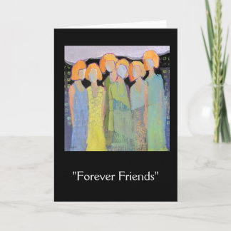 "Forever Friends" Opmerking Kaart