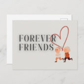 Forever Friends: Runner Briefkaart (Voorkant / Achterkant)