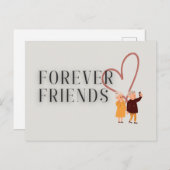 Forever Friends: Selfie Briefkaart (Voorkant / Achterkant)