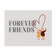 Forever Friends: Selfie Briefkaart