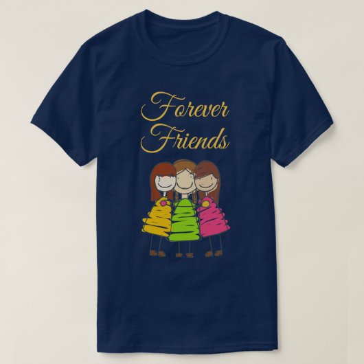 Forever Friends T-shirt (Design voorkant)