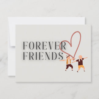 Forever Friends: Yoga Briefkaart