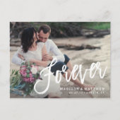 Forever geborsteld sparen de Mededeling van de Dat Aankondigingskaart (Voorkant)