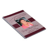 Forever geliefde aangepaste gedenkborst notitieboek (Rechterzijde)