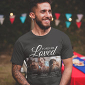 Forever geliefde Memorial 3 Foto Memorial T-Shirt