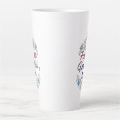 Forever Grateful, Dad" Grote Latte Mok, 17oz Mok (Voorkant)