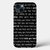 Forever has no end Case-Mate iPhone case (Achterkant)
