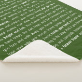 Forever has no end sherpa deken (3/4)