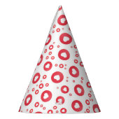 Forever Heart Stippen Party Pet Feesthoedjes (Links)