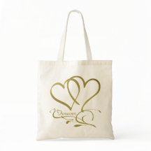 Forever Hearts Goud op Wit