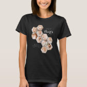 Forever Hearts Memorial Modern 10 foto's T-shirt (Voorkant)