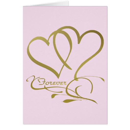 Forever Hecht Goud editable achtergrondkleuren (Voorkant)