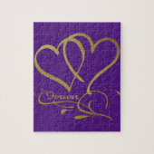 Forever Hecht Goud editable achtergrondkleuren Legpuzzel (Verticaal)