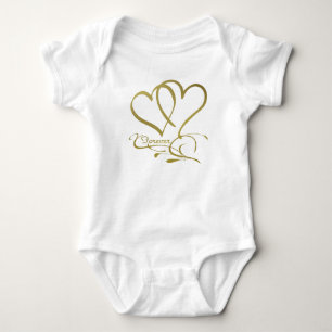 Forever Hecht Goud editable achtergrondkleuren Romper