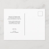 Forever heeft een mooie klank | Fotobetrokkenheid Aankondigingskaart (Achterkant)