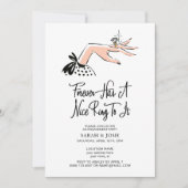 Forever heeft een mooie ring elegante verlovingsfe kaart (Voorkant)