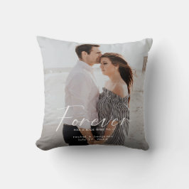 Forever heeft een mooie ring Foto Verloving Modern Kussen