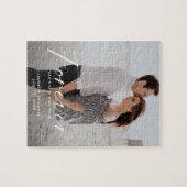 Forever heeft een mooie ring Foto Verloving Modern Legpuzzel (Horizontaal)