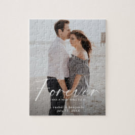 Forever heeft een mooie ring Foto Verloving Modern Legpuzzel