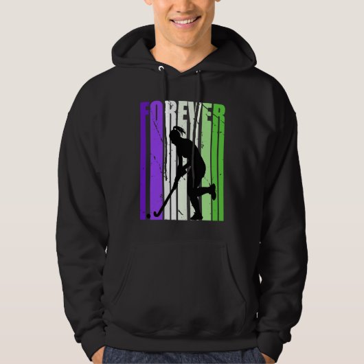 Forever Hockey Pretty Player Team Coach Coaching C Hoodie (Voorkant)