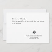 Forever Home Funny Nieuw Adres Bewegende Kaart (Achterkant)